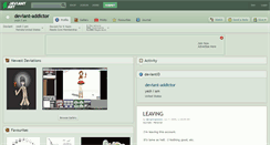 Desktop Screenshot of deviant-addictor.deviantart.com