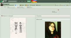 Desktop Screenshot of hinata369.deviantart.com