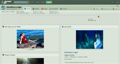 Desktop Screenshot of melodious-angel.deviantart.com