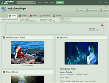 Tablet Screenshot of melodious-angel.deviantart.com