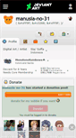 Mobile Screenshot of manusia-no-31.deviantart.com