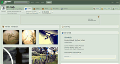 Desktop Screenshot of oh-noah.deviantart.com