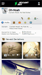 Mobile Screenshot of oh-noah.deviantart.com