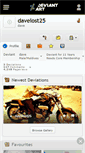 Mobile Screenshot of davelost25.deviantart.com