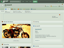 Tablet Screenshot of davelost25.deviantart.com