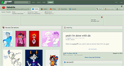 Desktop Screenshot of nabekita.deviantart.com