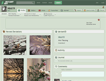 Tablet Screenshot of nini19.deviantart.com