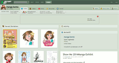 Desktop Screenshot of manga-bento.deviantart.com