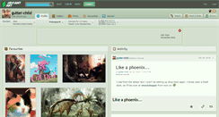 Desktop Screenshot of gutter-child.deviantart.com