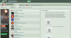 Desktop Screenshot of datassclub.deviantart.com