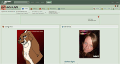 Desktop Screenshot of darkest-light.deviantart.com