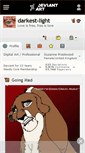 Mobile Screenshot of darkest-light.deviantart.com