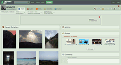 Desktop Screenshot of kristel92.deviantart.com