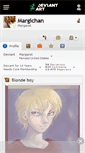 Mobile Screenshot of margichan.deviantart.com