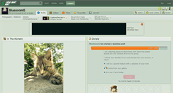Desktop Screenshot of blueanomis.deviantart.com