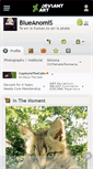 Mobile Screenshot of blueanomis.deviantart.com