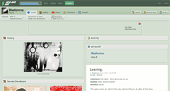 Desktop Screenshot of blasfemme.deviantart.com