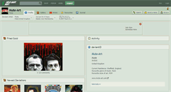 Desktop Screenshot of mute-art.deviantart.com