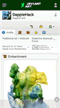 Mobile Screenshot of dapplehack.deviantart.com