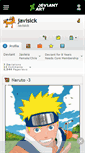 Mobile Screenshot of javisick.deviantart.com
