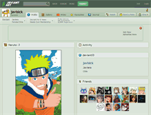 Tablet Screenshot of javisick.deviantart.com