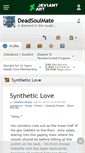 Mobile Screenshot of deadsoulmate.deviantart.com