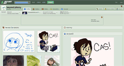 Desktop Screenshot of beyond-johnny.deviantart.com