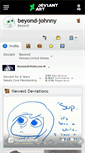 Mobile Screenshot of beyond-johnny.deviantart.com
