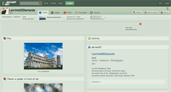 Desktop Screenshot of lacrimedidiamante.deviantart.com