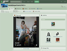 Tablet Screenshot of mediadepartmentjvac.deviantart.com