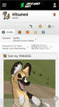 Mobile Screenshot of kitsuned.deviantart.com