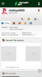 Mobile Screenshot of moktay0000.deviantart.com