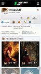 Mobile Screenshot of fernandda.deviantart.com