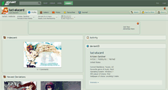 Desktop Screenshot of luci-alucard.deviantart.com