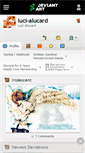 Mobile Screenshot of luci-alucard.deviantart.com