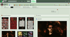 Desktop Screenshot of mosh-x.deviantart.com