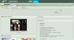 Desktop Screenshot of animeost.deviantart.com