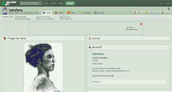 Desktop Screenshot of bohofiona.deviantart.com