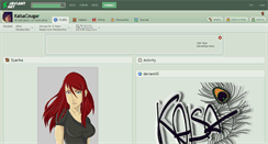 Desktop Screenshot of kaisacougar.deviantart.com