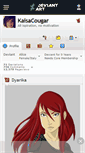 Mobile Screenshot of kaisacougar.deviantart.com