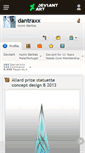 Mobile Screenshot of dantraxx.deviantart.com