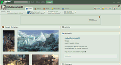 Desktop Screenshot of molybdenumgp03.deviantart.com