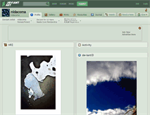 Tablet Screenshot of nidacoma.deviantart.com
