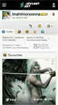 Mobile Screenshot of imahimonoonna.deviantart.com