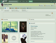 Tablet Screenshot of florin-cosma.deviantart.com