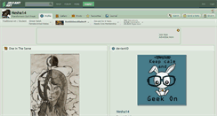 Desktop Screenshot of nesha14.deviantart.com