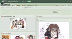 Desktop Screenshot of gypsylynn.deviantart.com