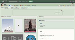 Desktop Screenshot of hku.deviantart.com