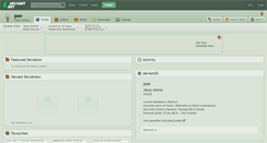 Desktop Screenshot of pee.deviantart.com