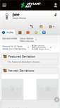 Mobile Screenshot of pee.deviantart.com